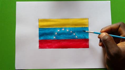 How To Draw National Flag Of Venezuela Youtube