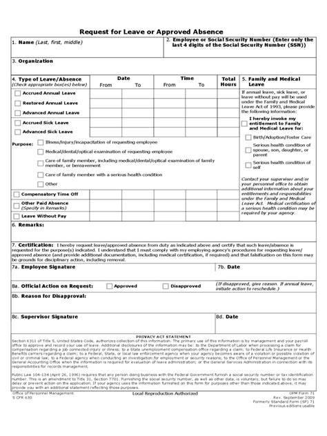 Medical Leave Form Free Templates In PDF Word Excel Download