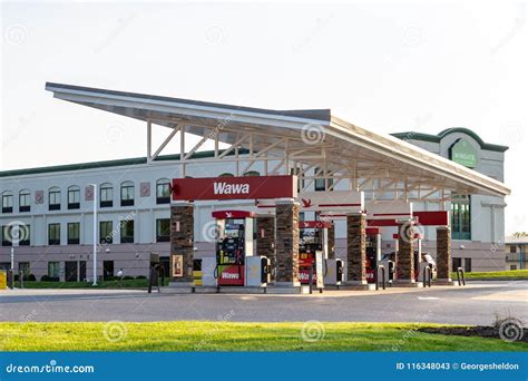 Wawa Fuel Pumps Editorial Stock Photo Image Of East 116348043