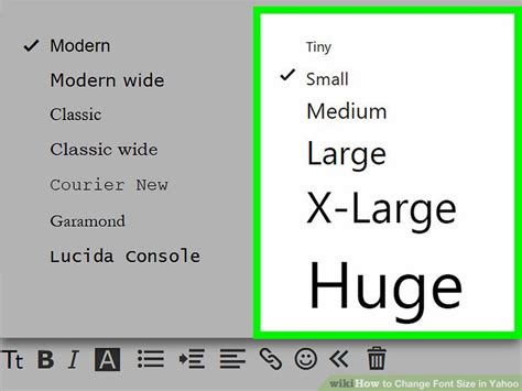 How To Change Font Size In Yahoo 12 Steps With Pictures