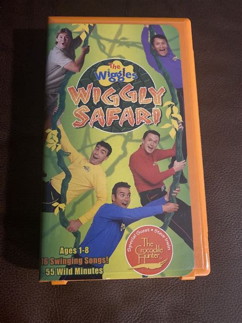 The Wiggles Wiggly Safari Vhs 2002 Grelly Usa