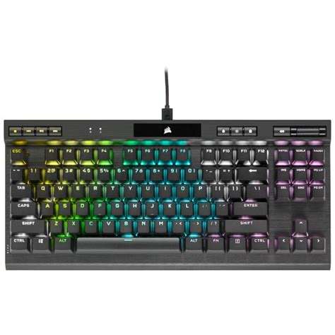 Corsair Keyboard Tkl Champion Series K75 Rgb Wired Gaming клавиатури