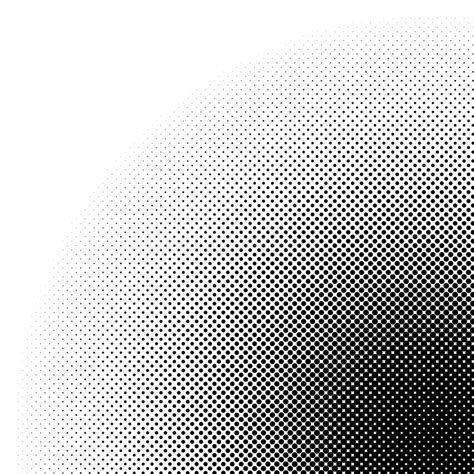 Circle Halftone Pattern Texture Monochrome Halftone Dots Stock