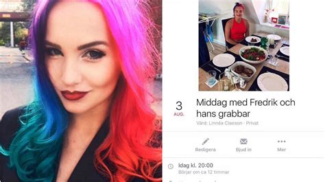 Linnéa Claeson Mordhotades Av Man Bjöd In Honom På Middag