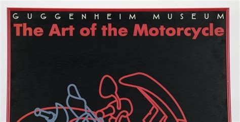 Guggenheim Museum Poster The Art Of The Motorcycle Ebth