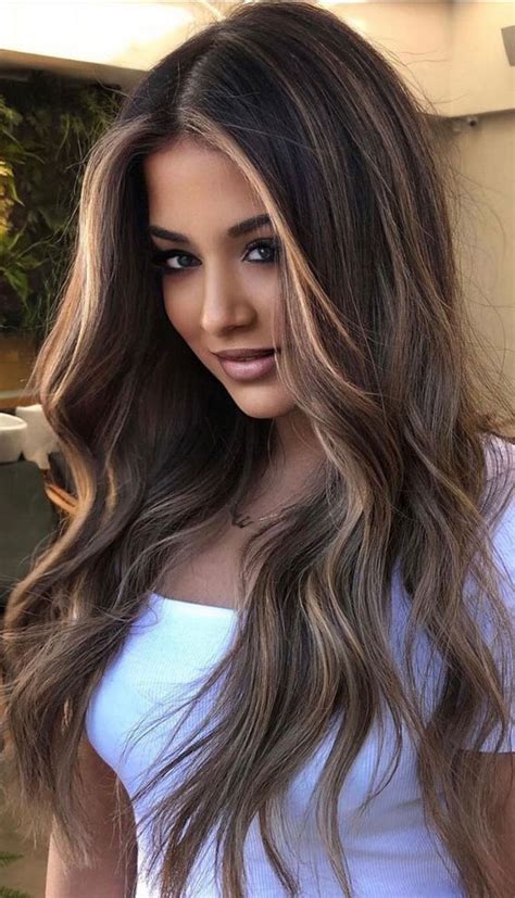 25 Dark Chocolate Brown Hair Ideas Dark Chocolate With Blonde Face