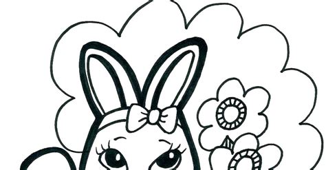 Print een kleurplaat konijn uit en ga lekker beginnen met kleuren! Easy Easter Bunny Coloring Pages at GetColorings.com ...