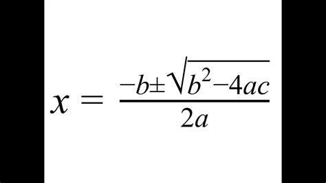 Ecuacion Cuadratica Por Formula General Ejemplo 1 Ecuaciones Images