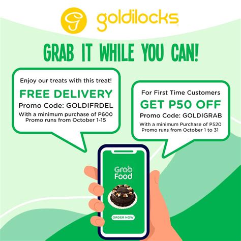 For all the food cravings order using grab, it's just a tap away to. Goldilocks - Order all your Goldilocks favorites via Grab ...