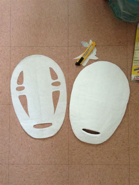 Part 1 No Face Mask Tutorial Spirited Away My Cute Bow Cosplayer