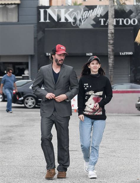 Keanu Out With Isabelle Keanu Charles Reeves Keanu Reeves Keanu