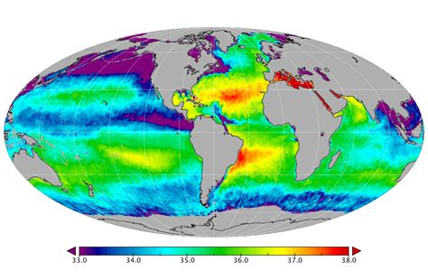 Nasa Salinity Smap Sea Surface Salinity Maps