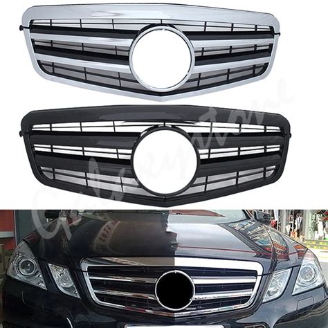 Front Grill Fit For Mercedes Benz W212 E250 E550 E350 E63 Amg 2009 2010