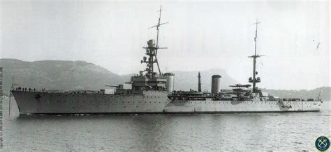 1580x730 The French Heavy Cruiser Duquesne At Toulon 1930 R