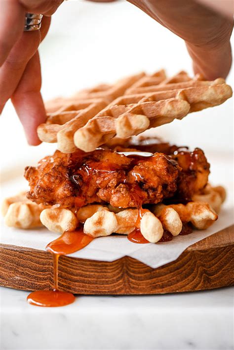 Chicken And Waffles Sliders
