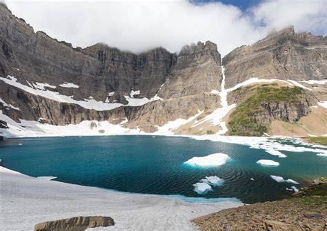Expose Nature Iceberg Lake Glacier National Park Mt Oc 1920 X 1358