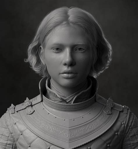 Woman Knight Zbrushcentral