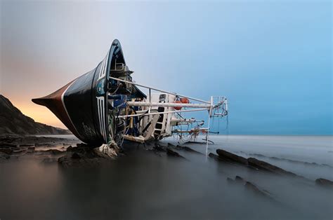 Ship Stranded Photograph By Dabid Argindar Fine Art America