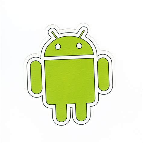 1091 Android Logo Height 8 Cm Decal Sticker