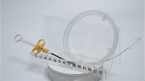 Ercp Instrument Stone Retrieval Basket With Ce Iso Fsc Youtube