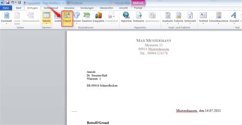 Verwende für deinen briefkopf ein textverarbeitungsprogramm wie etwa microsoft office word oder die kostenlose software open office. Briefkopf mit Microsoft Word erstellen