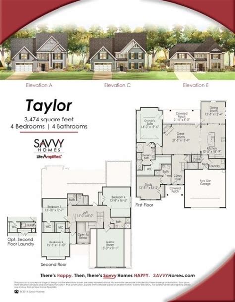 Savvy Homes Sage Floor Plan Floorplansclick