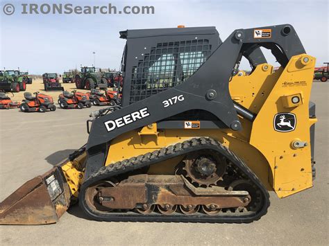 2017 John Deere 317g Compact Track Loader For Sale In Lacombe Ab