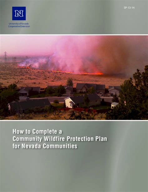 pdf how to complete a community wildfire protection plan for · a