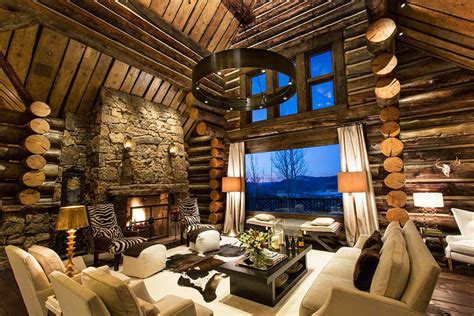 Mountain Chalet Style Home Design Roomtodo