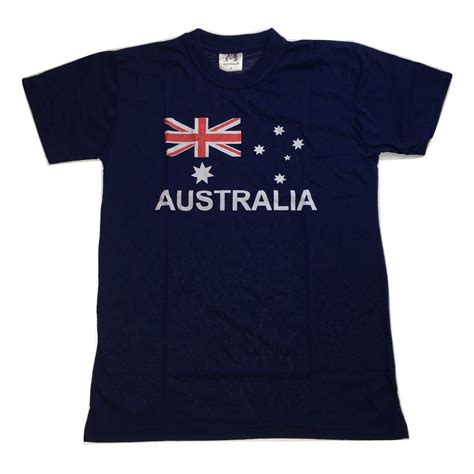 Adult Australian T Shirt Australia Day 100 Cotton Souvenir Tee Top
