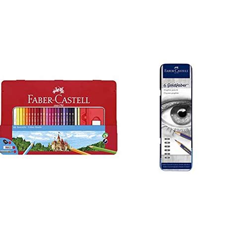 Faber Castell Classic Colored Pencils Tin Set 4 In Pakistan Wellshoppk