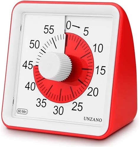 60 Minute Kids Visual Timer Silent Countdown Timer For