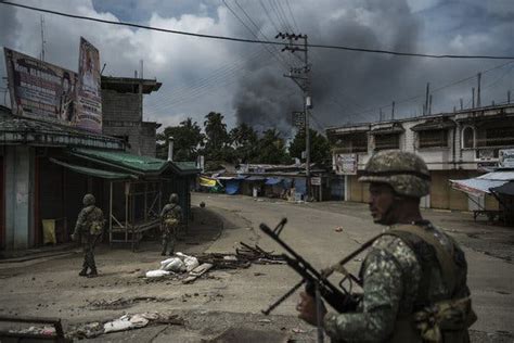 Destroying A Philippine City To Save It From Isis Allies The New York