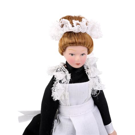 porcelain dollhouse doll miniature people figure for 12th dolls house collection ebay