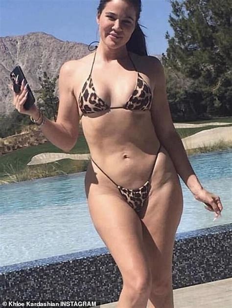 Khloe Kardashian Shows Off Her Bottom After Unfiltered Photo