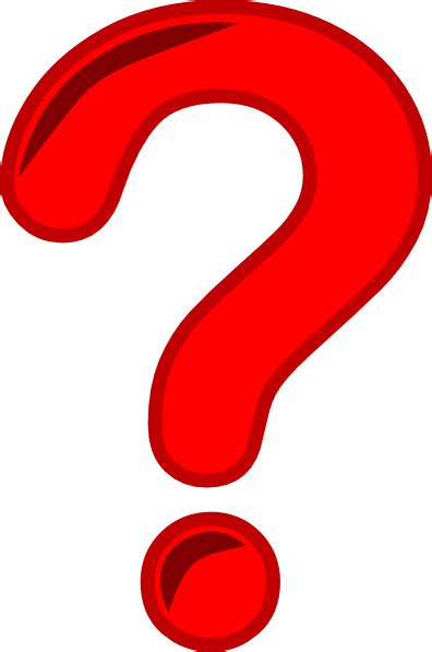 Red Question Mark Clipart Best