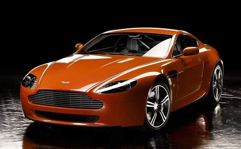 Power Cars Aston Martin V8 Vantage N400 Karussell Orange