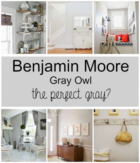 Paint Colors Gray Owl By Benjamin Moore Wife In Progress