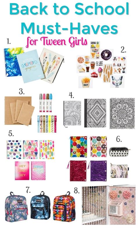 Back To School Must Haves For Tween Girls
