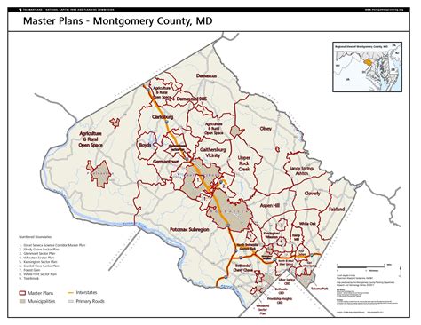 Montgomery Planning Master Plan Map Montgomery Community Media