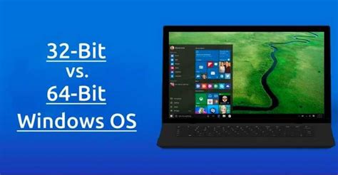 32 Bit Vs 64 Bit Windows Os What Is The Difference How