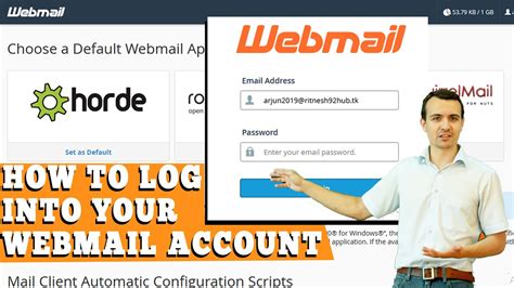 How To Log Into Your Webmail Account Step By Step ☑️ Youtube