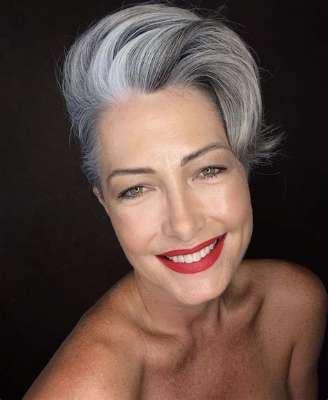 Beautiful Women Over Beautiful Old Woman Grey Hair Styles For