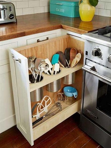 46 Adorable Kitchen Organization Ideas For Small Apartment Kitchen