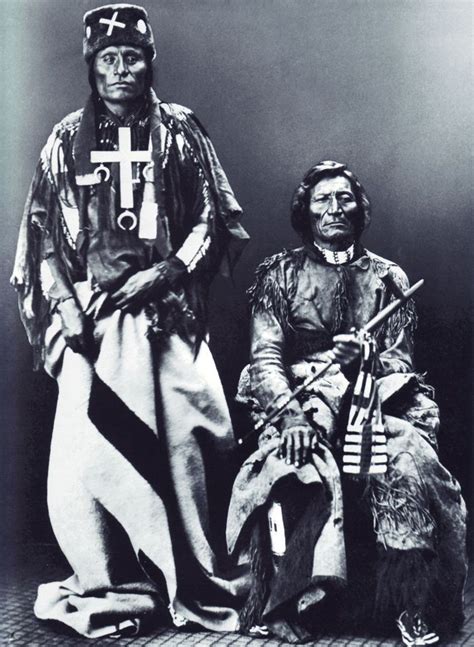 Little Wolf And Dull Knife Northern Cheyenne Chiefs Who Led The So