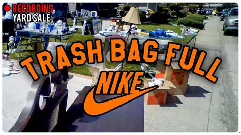 Let go of your used and old stuff. Yard Sale Finds TRASH BAG FILLED / GoPro Undercover ...
