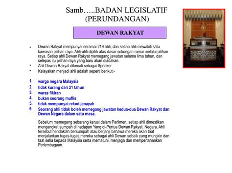 Salah satu yang paling bikin pusing pemerintah kolonial adalah pemogokan buruh kereta api pada 1923 karena. PPT - SISTEM PENTADBIRAN NEGARA PowerPoint Presentation ...