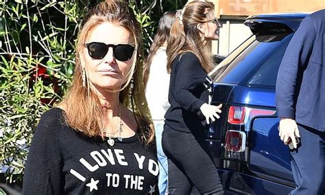 Maria Shriver Enjoys Relaxed 67th Birthday In Black Sweater And Sweatpants While Out With Her