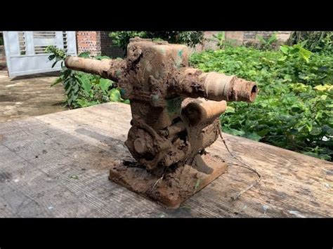 Excellent Skill To Restoration Old Water Pumps Removed Restore The