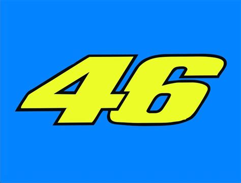 46 Valentino Rossi Logo Vector Novalena